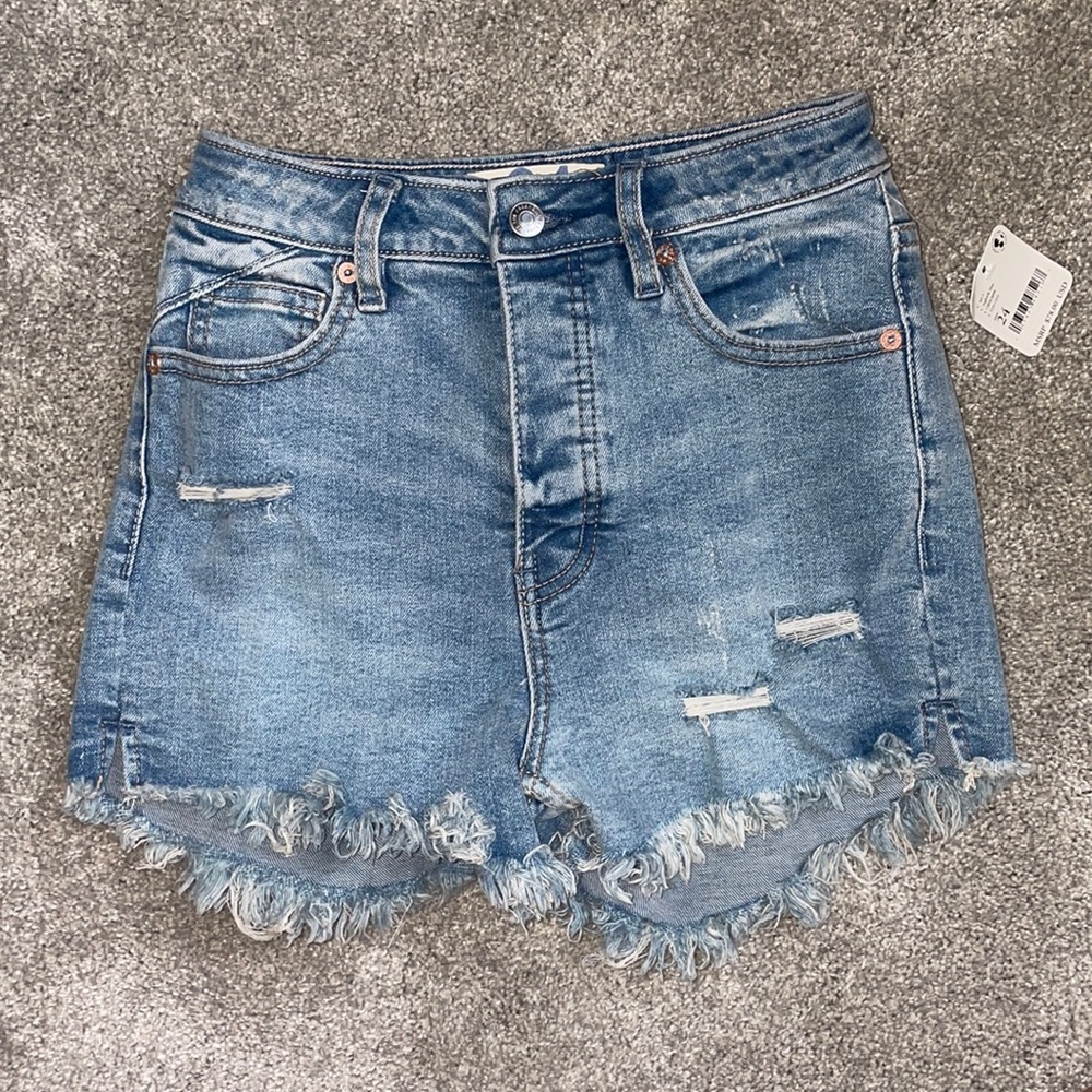 free people jeans shorts NWT